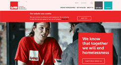 Desktop Screenshot of crisis.org.uk